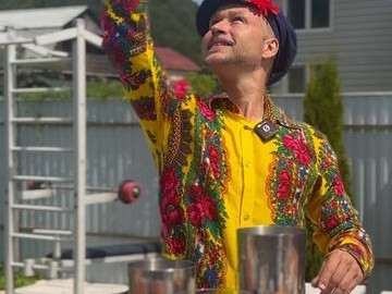Коктейль в честь Дня России #родоман #рецептыкоктейлей